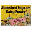Image 1 : American Dairy Association Disneyland promotional poster.