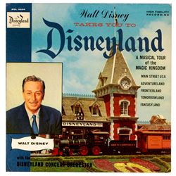 Walt Disney Takes You to Disneyland store display.