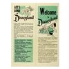 Image 1 : Welcome to Disneyland Gate foldout .