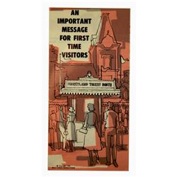 IMPORTANT MESSAGE FOR FIRST TIME VISITORS GATE FOLDER.