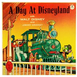 A Day at Disneyland 45rpm record.