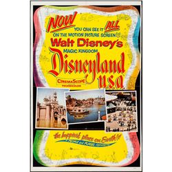 Disneyland U.S.A. one-sheet poster.