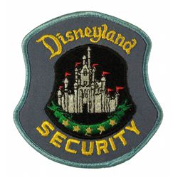Disneyland security officer jacket patch.