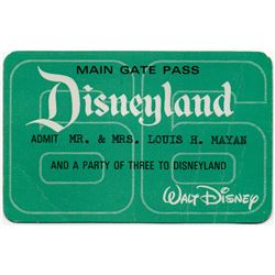 VIP silver complimentary main gate ticket.