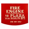 Image 1 : Main Street Fire Engine hanging sign.