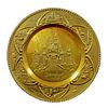 Image 1 : Disneyland brass embossed souvenir wall platter.