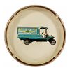 Image 1 : Global Van Lines Main Street promotional ashtray oversize.