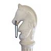 Image 1 : Main Street horse head hitching post.
