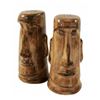 Image 1 : Disneyland Adventureland Moa Tiki salt & pepper shakers.