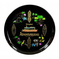 Adventureland souvenir serving tray.