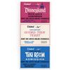 Image 1 : United Airlines stewardess Enchanted Tiki Room complimentary admission ticket.