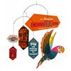 Image 1 : United Airlines Enchanted Tiki Room travel agents’ promotional mobile with box.