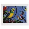 Image 4 : Colin Campbell signed Enchanted Tiki Birds (2) limited edition lithographs.