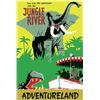 Image 1 : Original Jungle River attraction poster.
