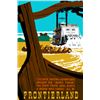Image 1 : Original Mark Twain/Keel Boats/War Canoes Frontierland attraction poster.