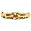 Image 1 : Original Mark Twain Riverboat entrance ticket booth sign.