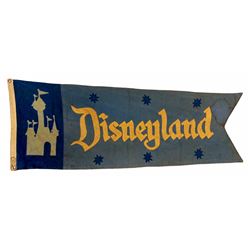 Mark Twain Riverboat Disneyland pennant.