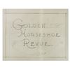 Image 2 : Carroll Clark Golden Horseshoe Revue movie stage design drawing.