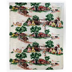 Frontierland souvenir fabric.