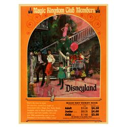 New Orleans Square grand opening ticket booth poster.