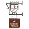 Image 2 : Wrought iron hanging store sign for Mascaraded D Arlequin.