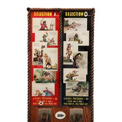 Pirates of the Caribbean original postcard dispenser.