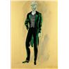 Image 2 : Original John Hench costume design for the Haunted Mansion attraction.
