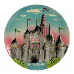 Fantasyland decorative wall plate.