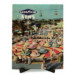 Rare “Goodyear News Magazine” featuring Disneyland