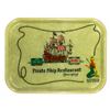 Chicken of the Sea Pirate Ship Restaurant food tray.