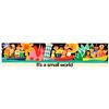 Image 2 : Original It’s a Small World design painting for freeway billboard.
