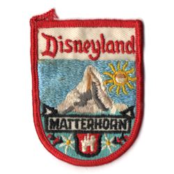 Matterhorn bobsleds cast member uniform patch.