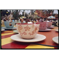 Collection of (30) amateur color slides at Disneyland circa 1965-1966.