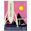 Image 1 : TOMORROWLAND “NEAR-ATTRACTION” POSTER FROM THE MAIN STREET EMPORIUM.