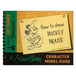 Art Corner How to Draw Mickey Mouse souvenir guide .