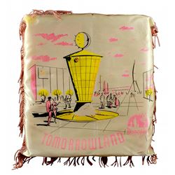 Tomorrowland souvenir silk tassel pillow.