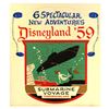 Image 2 : Original Submarine Voyage  attraction lamppost shield.
