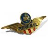 Image 1 : Original Monorail pilot’s hat badge.