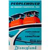 Image 1 : Original Peoplemover  attraction poster.