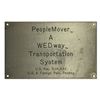 Image 1 : Wedway Proplemover  station patent plaque.
