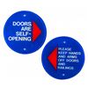 Image 1 : Original (2) Wedway People mover  acrylic safety badges.