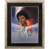 Image 2 : . H.R. Russell original artwork for the Captain EO attraction poster.