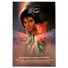 Image 3 : . H.R. Russell original artwork for the Captain EO attraction poster.