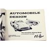 Image 2 : Bob Gurr signed automobile design book.