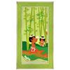 Image 1 : Polynesian Village Resort - Silkscreened guest room decor.
