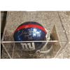 Image 2 : Sam Huff Signed Giants Mini Helmet