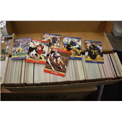 appr. 600 count unresearched football cards