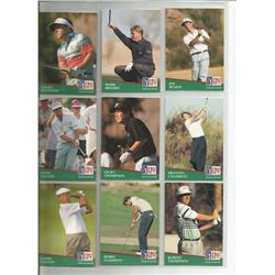 A Lot of (285) PGA Golf Cards in an Album