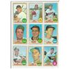 Image 1 : Lot of (9) 1968 Topps Baseball Cards