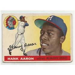 1955 Topps Hank Aaron Card #47